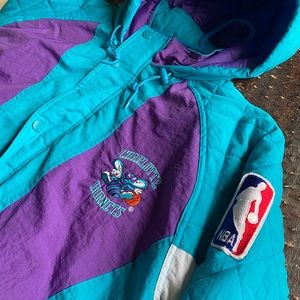 Vtg 90’s Charlotte Hornets NBA Starter Jacket XXL